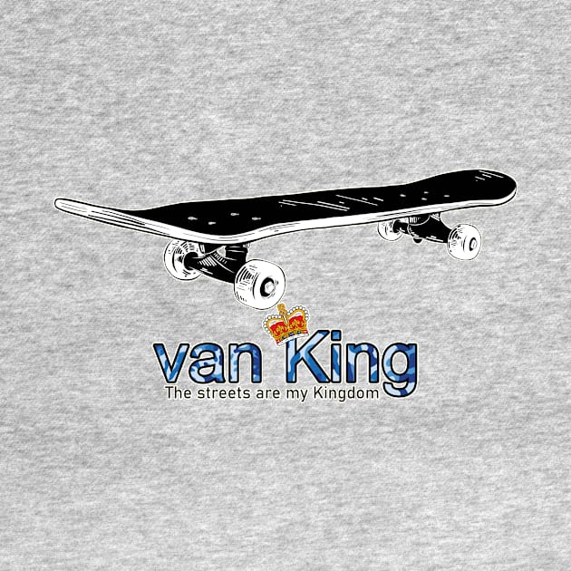 van King - The streets are my Kingdom - skate artic camo by vanKing